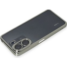 Lunirawear Lunir  Xiaomi Redmi 13C Kılıf Razer Lensli Silikon - Gümüş 889658