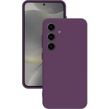 Lenax Leather Samsung Galaxy S24 Kılıf Kamera Korumalı Silikon Rubber Arka Kapak