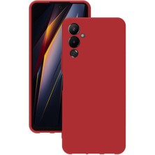 Lenax Leather Tecno Pova 4 Kılıf Kamera Korumalı Silikon Rubber Arka Kapak