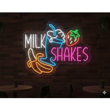 Neonled Milkshakes Neon Figür (53X42CM)