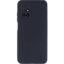 Lenax Leather Xiaomi Redmi 10 2022 Kılıf Kamera Korumalı Silikon Rubber Arka Kapak