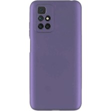 Lenax Leather Xiaomi Redmi 10 Kılıf Kamera Korumalı Silikon Rubber Arka Kapak