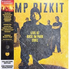 Plak İstasyonu Limp Bizkit Live At Rock Im Park 2001 Double Siyah Lp Plak