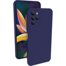 Lenax Leather Omix X700 Kılıf Kamera Korumalı Silikon Rubber Arka Kapak