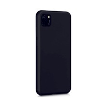 Lenax Leather Huawei Y5P Kılıf Kamera Korumalı Silikon Rubber Arka Kapak