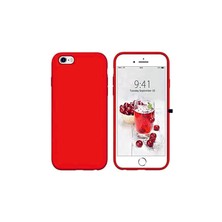 Lenax Leather Iphone 6 Kılıf Kamera Korumalı Silikon Rubber Arka Kapak