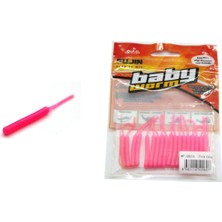 Özbience Baby Worm 5,2cm Floating Lrf Silikon Balık Yemi, Hızlı ve Hassas Atış