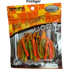 Özbience 5.2cm Lrf Silikon Yem Firetiger 18'li Paket