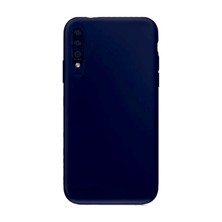 Lenax Leather Samsung Galaxy A30S Kılıf Kamera Korumalı Silikon Telefon Kılıfı Şık Arka Kapak