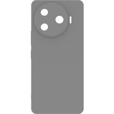 Lenax Leather Tecno Camon 30 Pro Kılıf Kamera Korumalı Silikon Rubber Arka Kapak