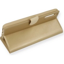 Lunirawear Lunir  Huawei P Smart S Kılıf Trend S Plus Kapaklı Kılıf - Gold 889658