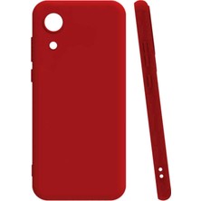 Lenax Leather Samsung Galaxy A03 Core Kılıf Kamera Korumalı Silikon Rubber Arka Kapak