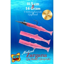 Özbience 11.5 cm 14 gr Jig Head Silikon Zargana Suni Balık Sahte Yem