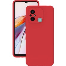 Lenax Leather Xiaomi Redmi 12C Kılıf Kamera Korumalı Silikon Telefon Kılıfı Şık Arka Kapak