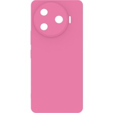 Lenax Leather Tecno Camon 30 Pro Kılıf Kamera Korumalı Silikon Rubber Arka Kapak