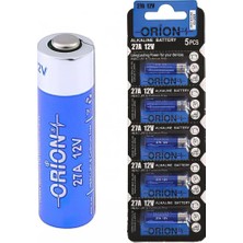 Orion 27A 12V Alkalin Pil 5'li Paket