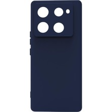 Lenax Leather Infinix Note 40 Pro 5g Kılıf Kamera Korumalı Silikon Rubber Arka Kapak