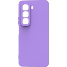 Lenax Leather Infinix Hot 50 4g Kılıf Kamera Korumalı Silikon Rubber Arka Kapak