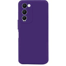 Lenax Leather Tecno Camon 18 Premier Kılıf Kamera Korumalı Silikon Rubber Arka Kapak