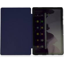 Newface Samsung Galaxy T220 Tab A7 Lite 8.7 Kılıf Tablet Smart Kılıf - Lacivert