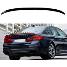 Bmw G30 2017-2021 5.seri Parlak Siyah M5 Ince Spoyler Spoiler