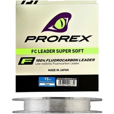 Daiwa Prorex 0.60MM 15M Fc Leader Super Soft %100 Fluorocarbon Misina