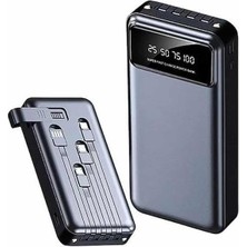 Hızlı Şarj Özellikli 20.000 Mah Dijital Göstergeli USB Girişli Android ve Ios Uyumlu Powerbank
