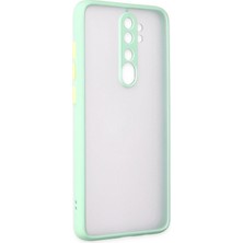 Newface Xiaomi Redmi Note 8 Pro Kılıf Montreal Silikon Kapak - Turkuaz