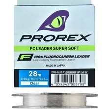 Daiwa Prorex 0.45MM 28M Fc Leader Super Soft %100 Fluorocarbon Misina