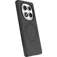 Newface Xiaomi Redmi Note 14 Pro 5g Regal Magsafe Standlı Kapak - Titan Gri