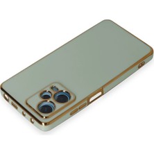 Newface Xiaomi Redmi Note 12 Pro Plus Kılıf Volet Silikon - Açık Yeşil