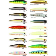 Özbience 10CM, 12.1g Popper Maket Balık, Combo Pop 100F, Eğlenceli Takım