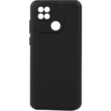 Lenax Leather Xiaomi Redmi 10A Kılıf Kamera Korumalı Silikon Telefon Kılıfı Şık Arka Kapak