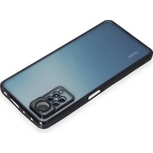 Newface Xiaomi Redmi Note 11 Pro Kılıf Razer Lensli Silikon - Siyah