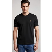 Zegna Bisikle Yaka T-Shirt