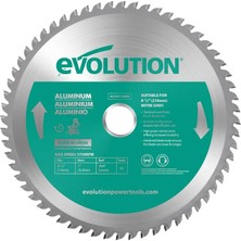 Evolution A210TCT-60MS Alüminyum Daire Testere Bıçağı, 210MM