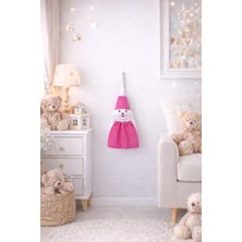 ALAS Çocuk Odası Düzenleyici Dekor Organizer Pembe Poşetlik