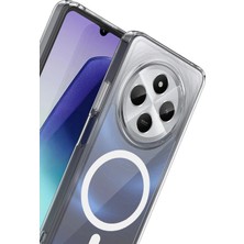 Bg Arzenis Arzenis  Xiaomi Redmi 14C Combo Sert Şeffaf Magsafe Kapak - Şeffaf 9968547