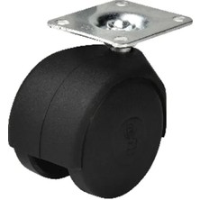 Marsilyan Hts 404 - Plastik Küçük Tablalı Tekerlek 4 Adet