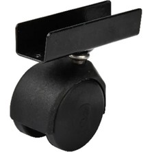 Marsilyan Hts 434 - Plastik Küçük U Tablalı Tekerlek 4 Adet