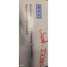 Wika S-10 Series Pressure Sensor, 0bar Min, 1bar Max, 4 → 20 Ma Maximum Akım Çıkışı (9013490)