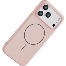 Kayem Kay  Apple iPhone 17 Pro Max Jully Magsafe Kapak - Pudra 56487