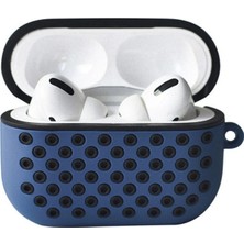 Kayem Kay  Airpods Pro 2 (2.nesil) Spor Delikli Kılıf - Lacivert-Siyah 56487