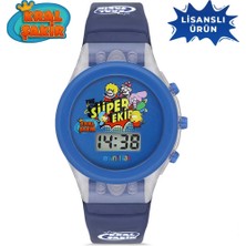 Line  Lisanslı 7210 Mavi Işıklı Çocuk Kol Saati Güvenli