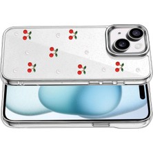Kayem Kay  Apple iPhone 15 Plus Fiyonk Desenli Kapak - Desen 9 56487