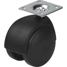 Marsilyan Hts 401 - Plastik Büyük Tablalı Tekerlek 4 Adet