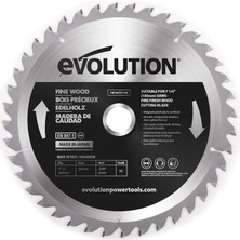 Evolution FW185TCT-40 Ince Ahşap Daire Testere Bıçağı, 185MM
