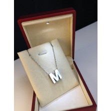 Normadia Üç Boyutlu Beyaz Çelik Kadın Kolye Işıklı Kutuda, Sevgiliye ve Arkadaşlara