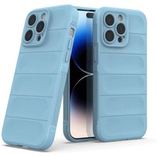 Newface Iphone 15 Pro Max Kılıf Optimum Silikon - Sky Blue