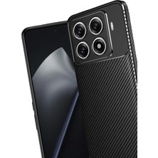 Newface Xiaomi Mi 15T Pro Auto Focus Karbon Kapak - Siyah